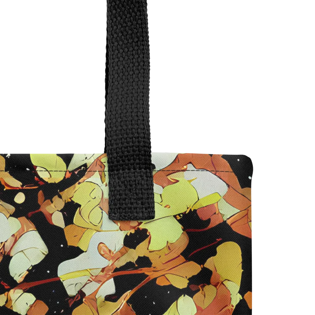 Saffron Orbit on Tote Bag — Product details