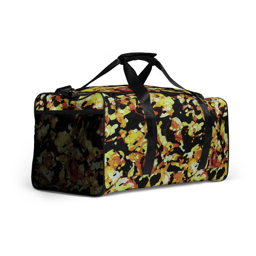 Saffron Orbit on Duffle Bag — Right Front