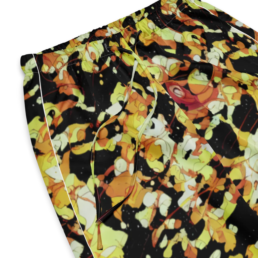 Saffron Orbit on Women's Pajama Pants — Product details