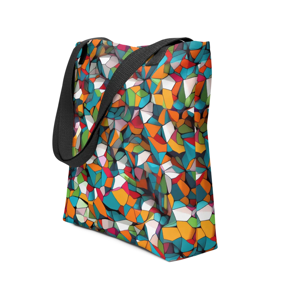 Chromatic Mosaic on Tote Bag — Front