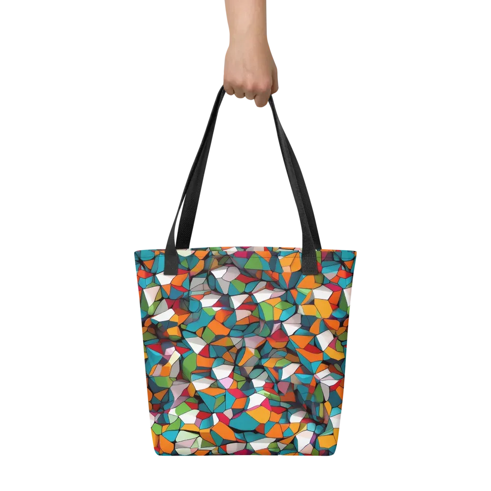 Chromatic Mosaic on Tote Bag — Front