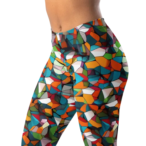 Chromatic Mosaic on a Leggings