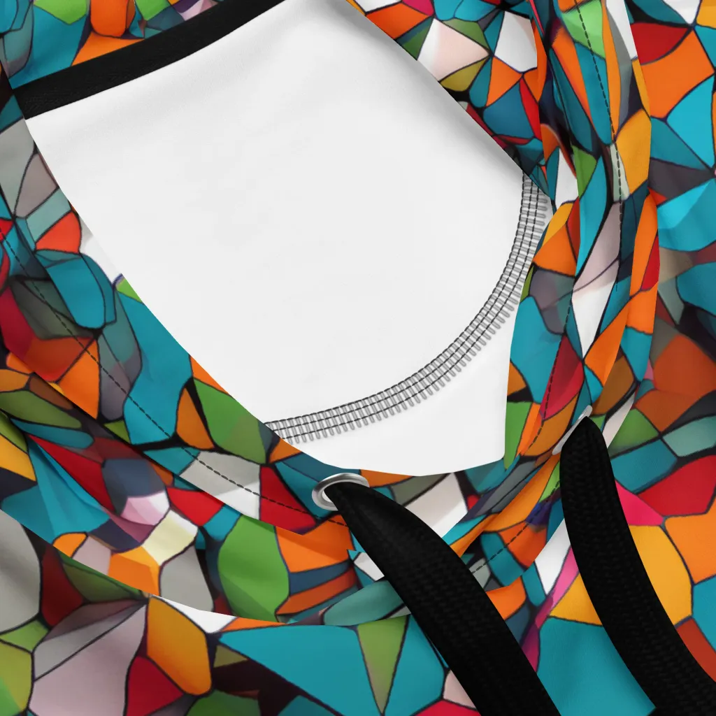 Chromatic Mosaic on Hoodie — Product details 2