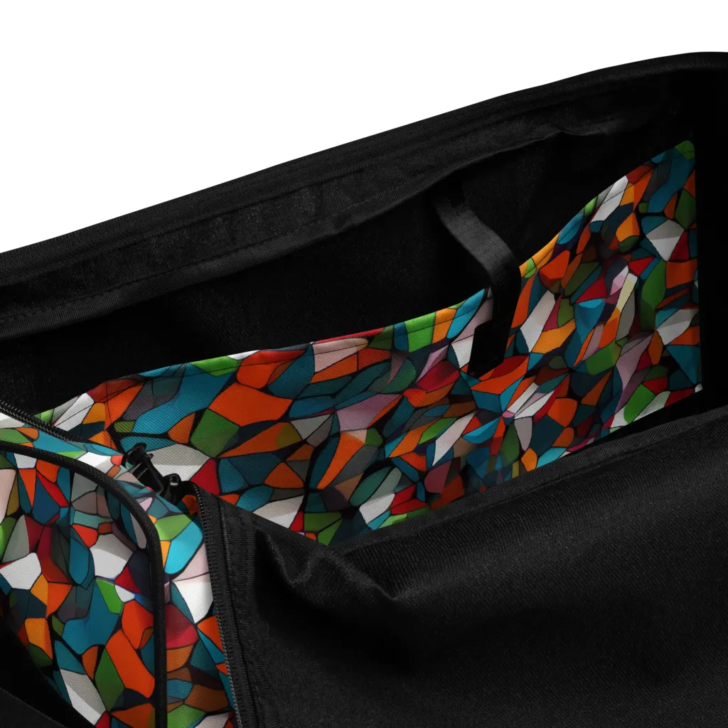 Chromatic Mosaic on Duffle Bag — Product details