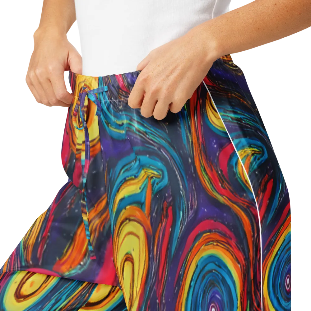 Painted Planets on Women's Pajama Pants — Product details