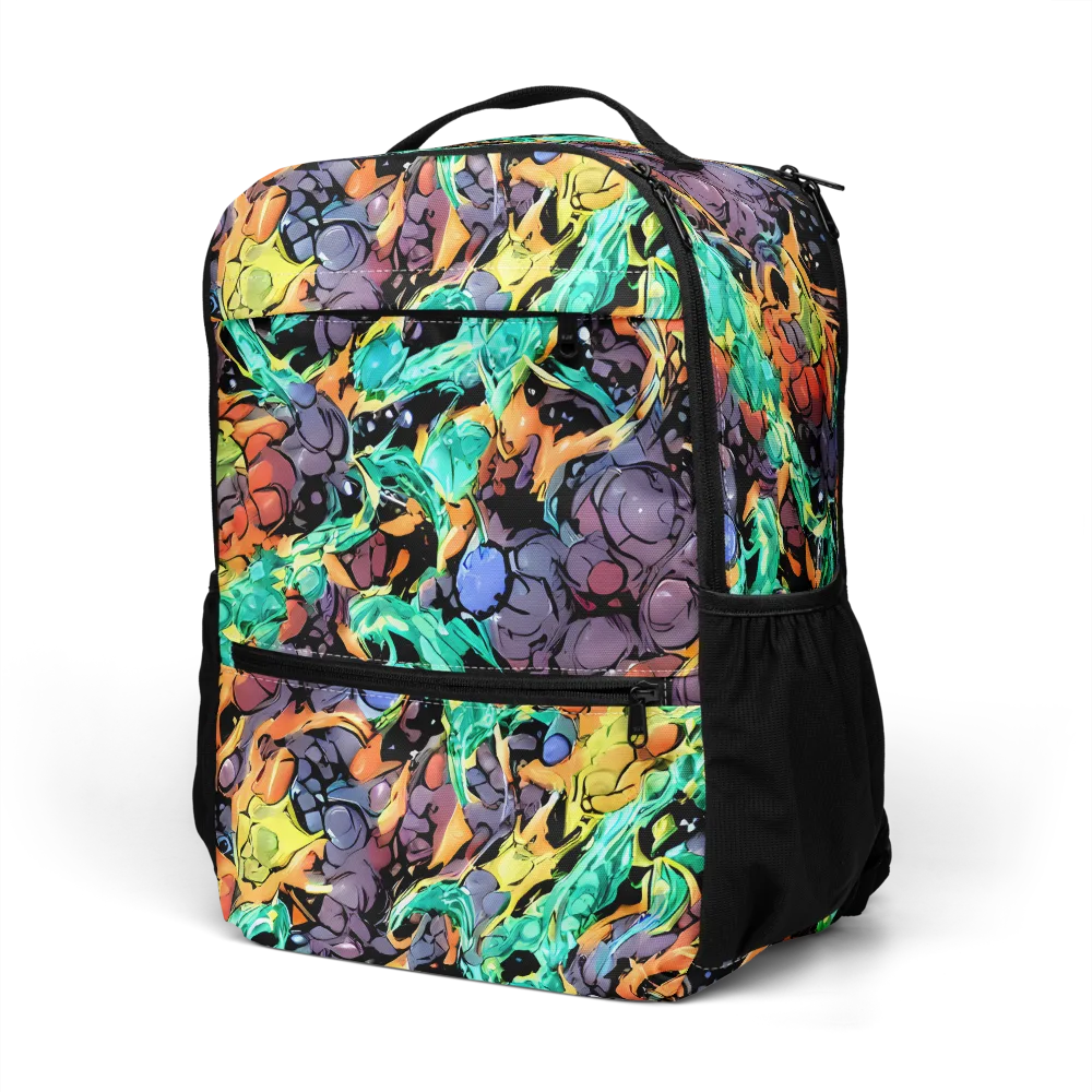 Reactor Bloom on Utility Backpack — Left Front