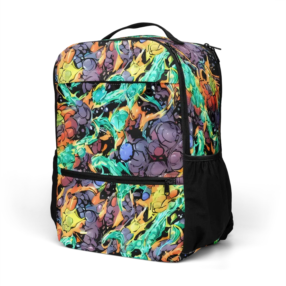 Reactor Bloom on Utility Backpack — Left Front