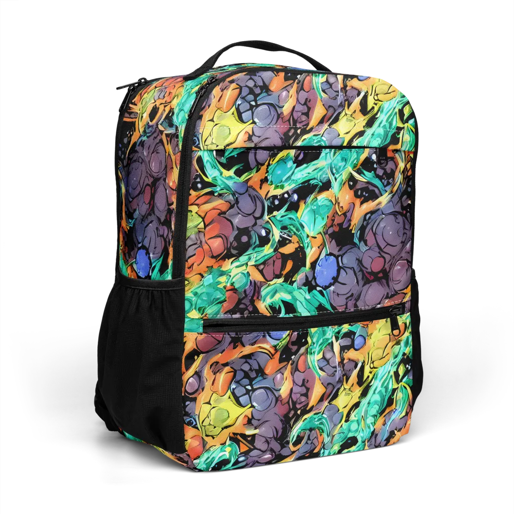 Reactor Bloom on Utility Backpack — Right Front