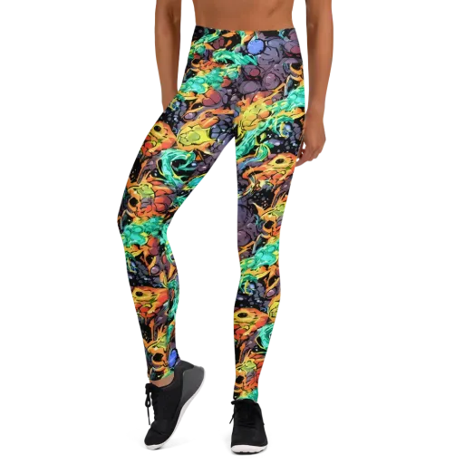 Reactor Bloom on a Yoga Leggings