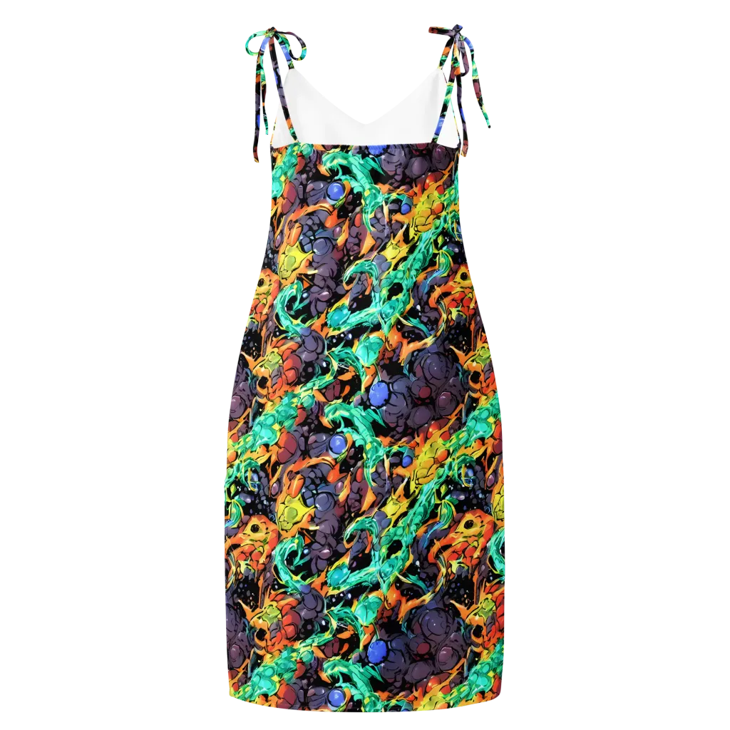 Reactor Bloom on Slip Dress — Back