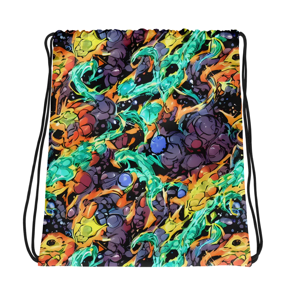 Reactor Bloom on Drawstring Bag — Photo