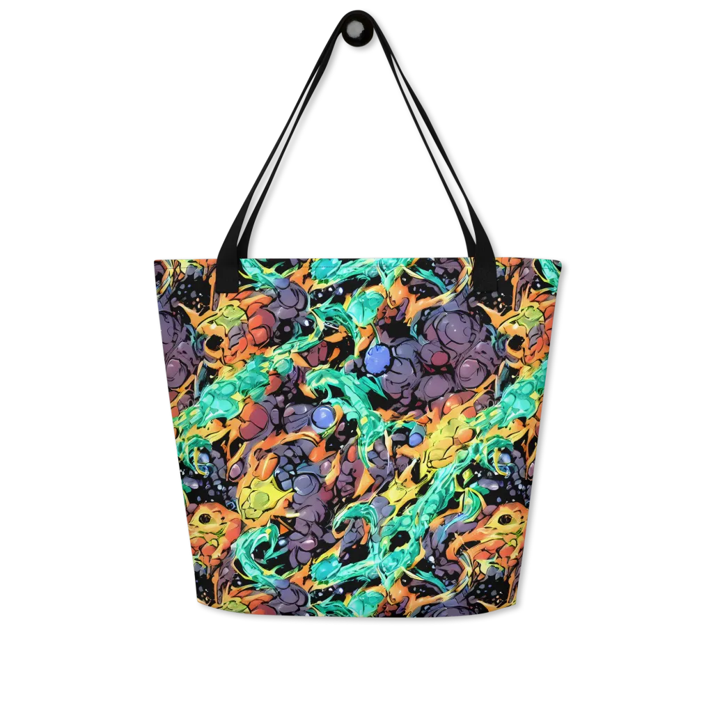 Reactor Bloom on Large Tote Bag W/ Pocket — Front
