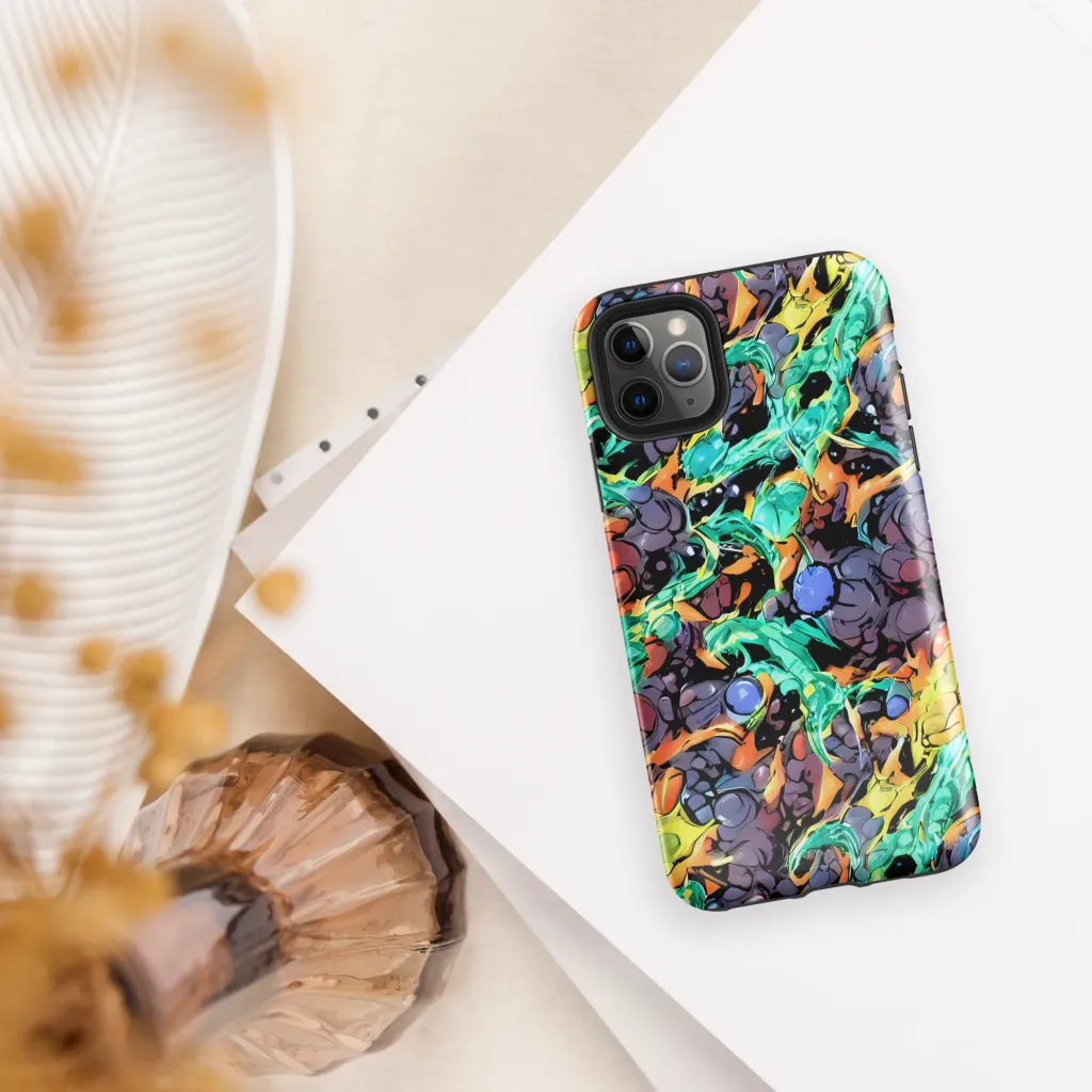 Reactor Bloom on Tough Case for iPhone® — Front