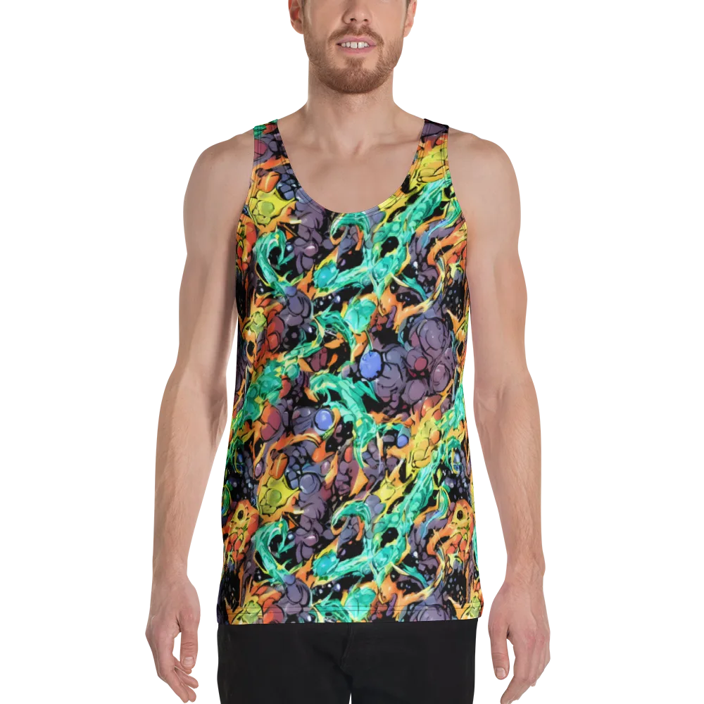 Reactor Bloom on Men's Tank Top — Front