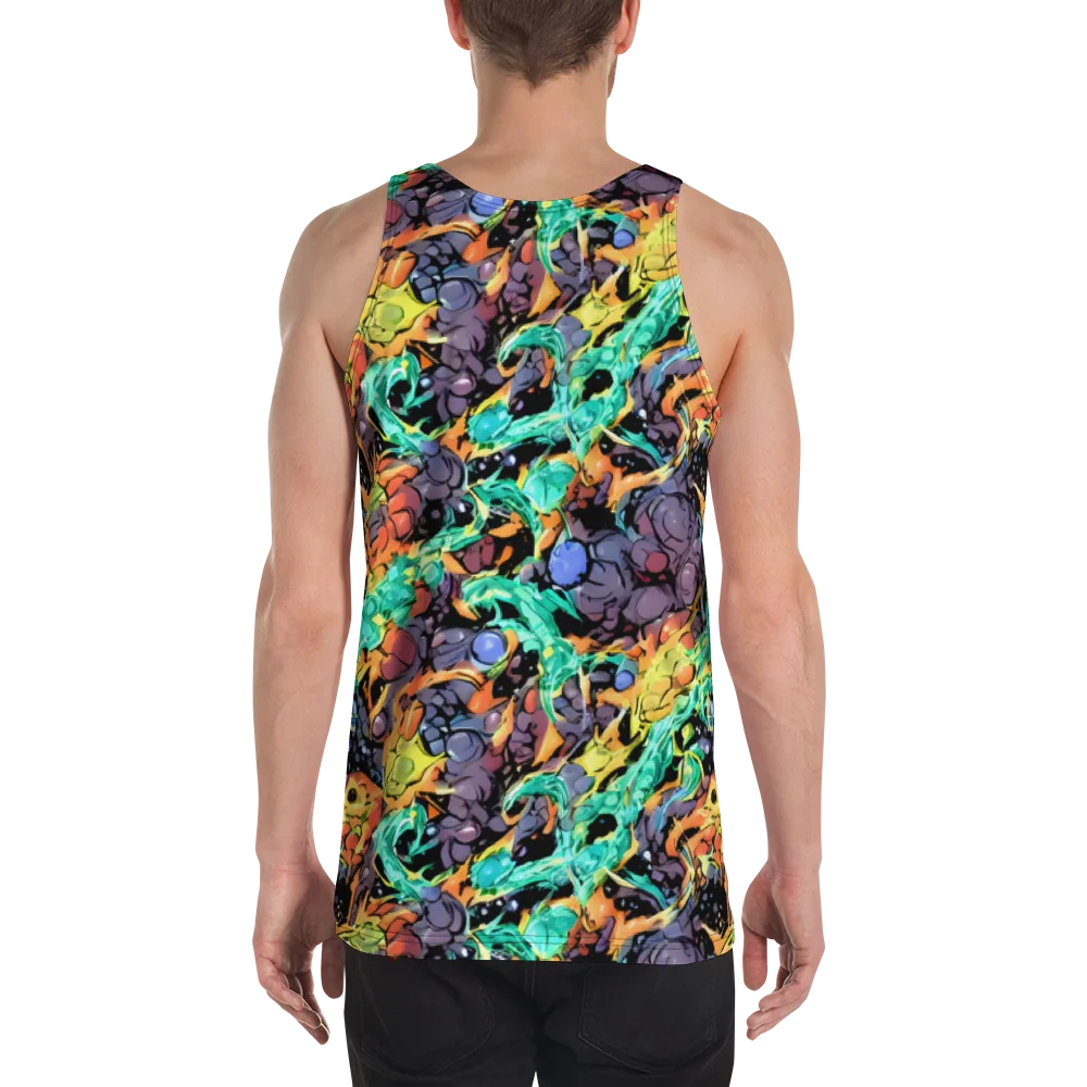 Reactor Bloom on Men's Tank Top — Back