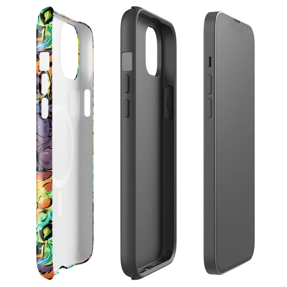 Reactor Bloom on MagSafe Tough Case for iPhone® — Front