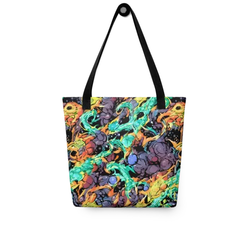 Reactor Bloom on a Tote Bag