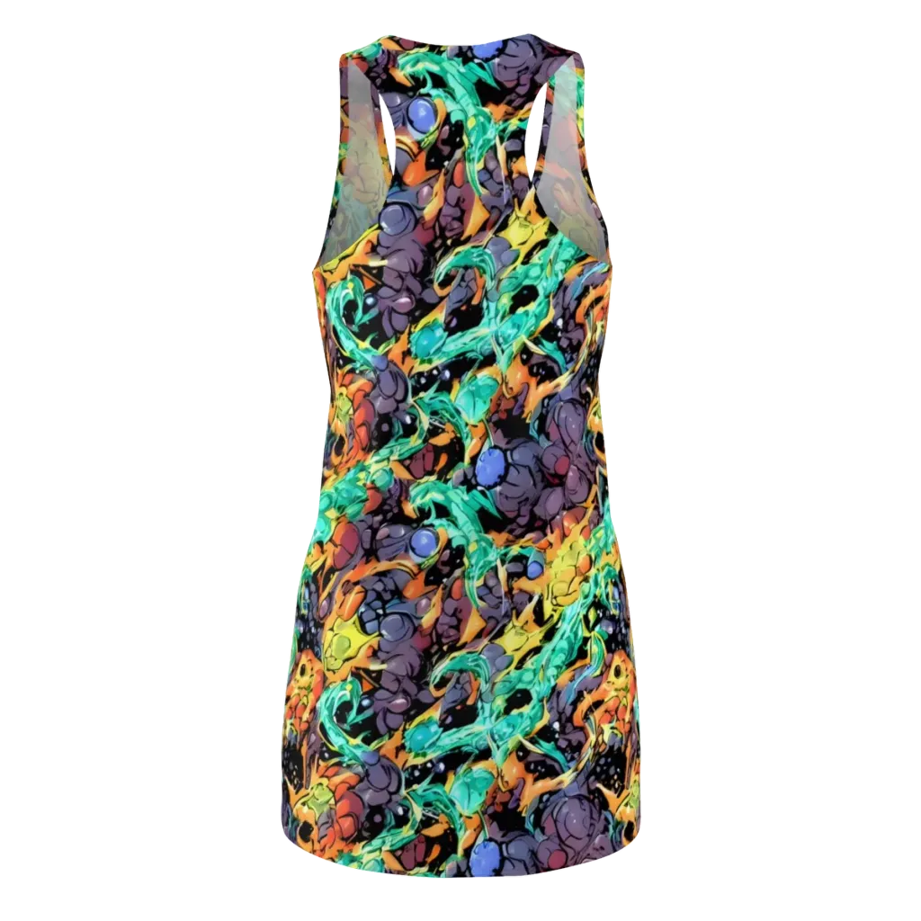 Reactor Bloom on Racerback Dress — Back