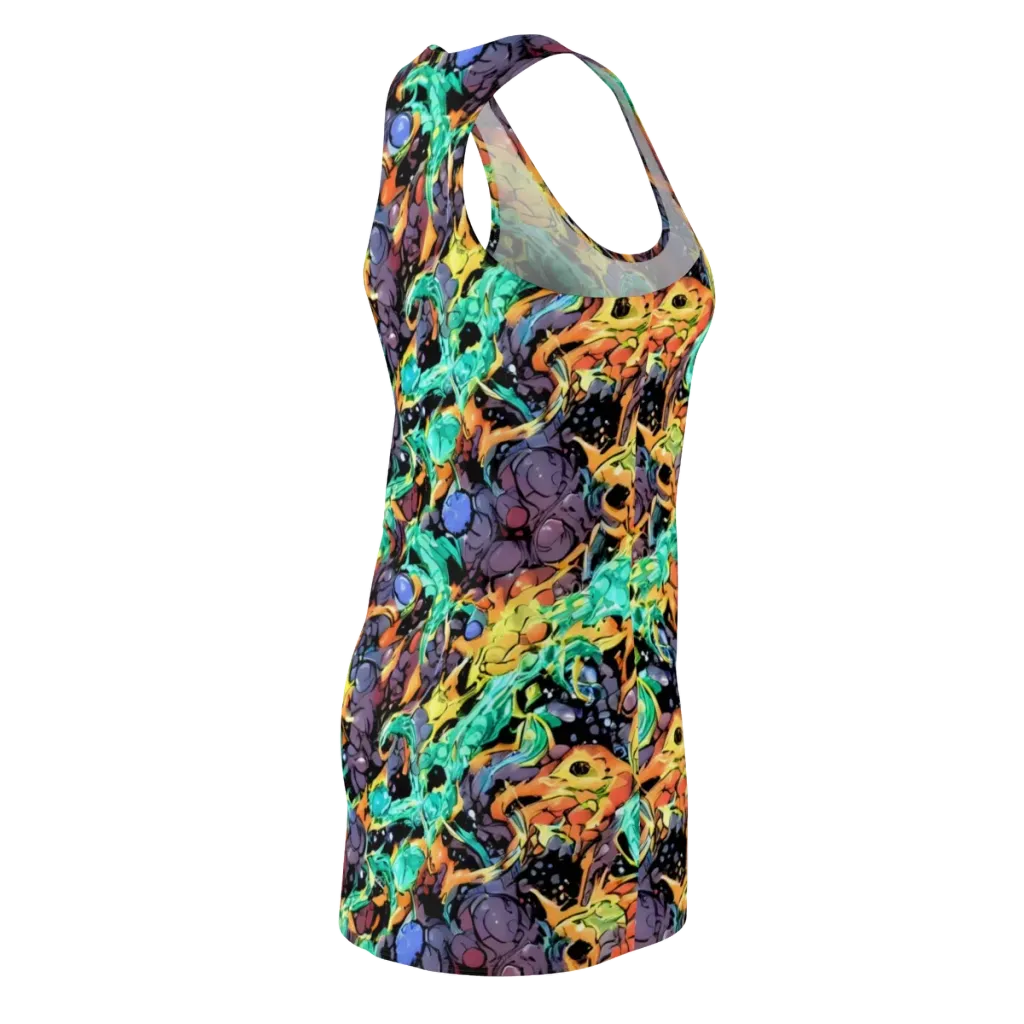 Reactor Bloom on Racerback Dress — Back Side