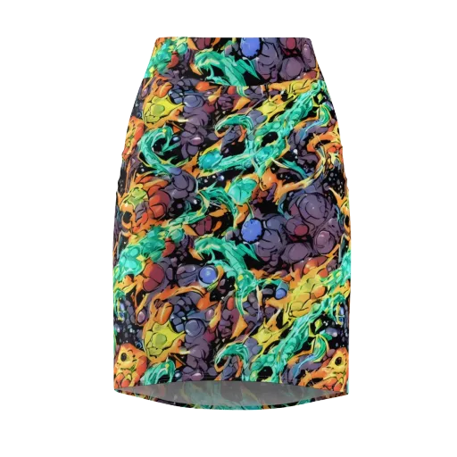 Reactor Bloom on a Pencil Skirt