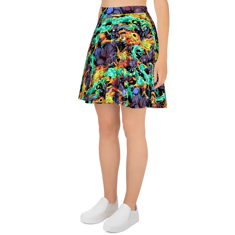 Reactor Bloom on Skater Skirt — Left