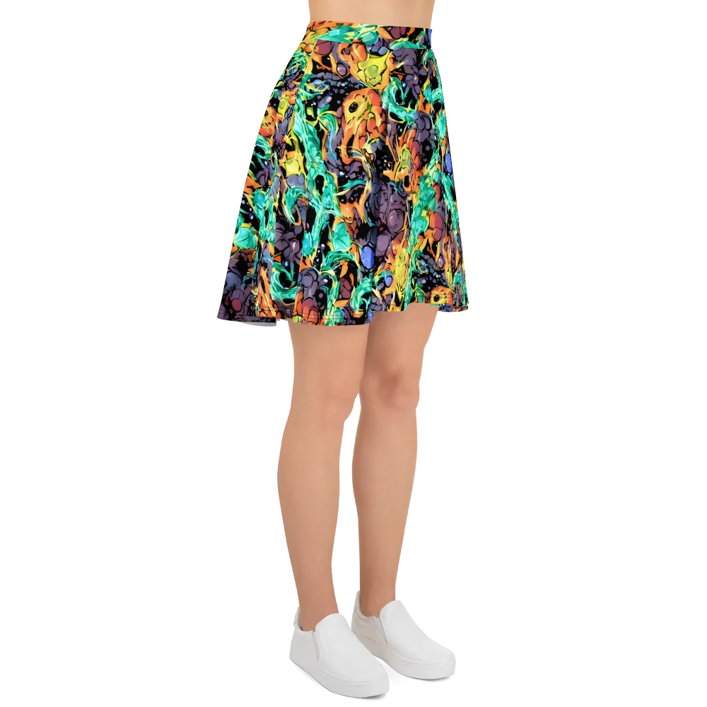 Reactor Bloom on Skater Skirt — Right