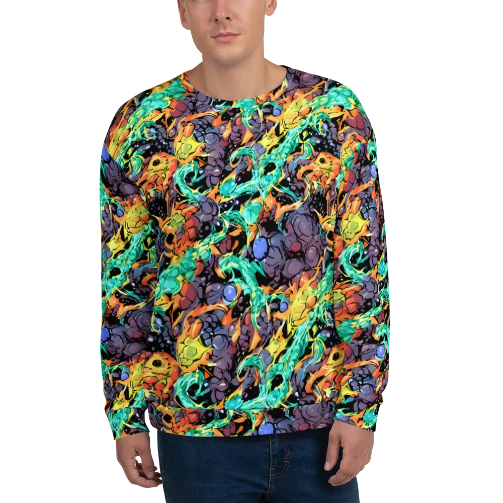 Reactor Bloom on Sweatshirt — Front