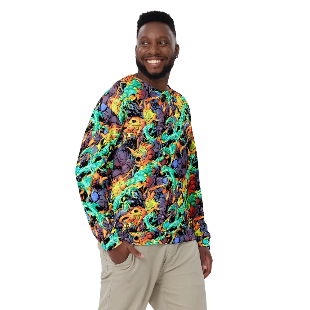 Reactor Bloom on Sweatshirt — Front