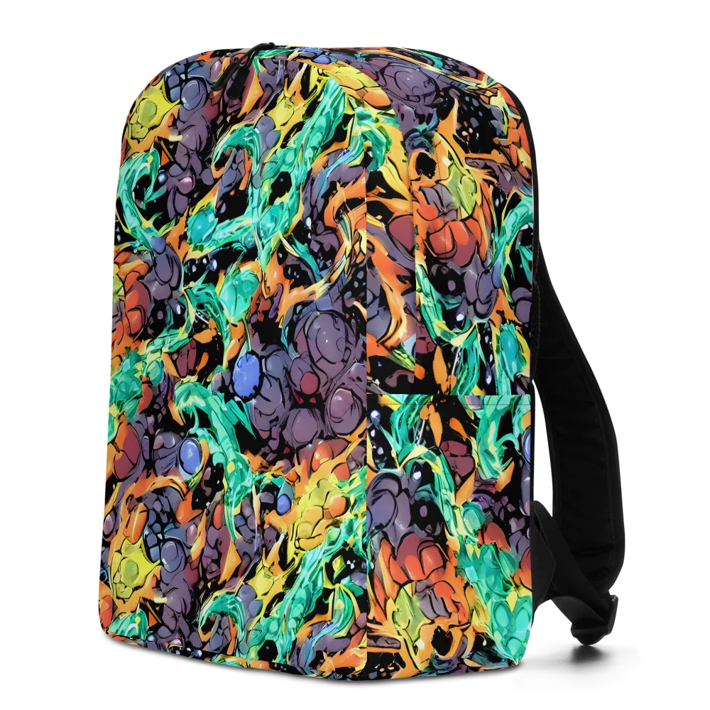 Reactor Bloom on Minimalist Backpack — Left