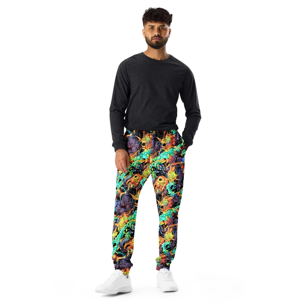 Reactor Bloom on Men's Joggers — Front