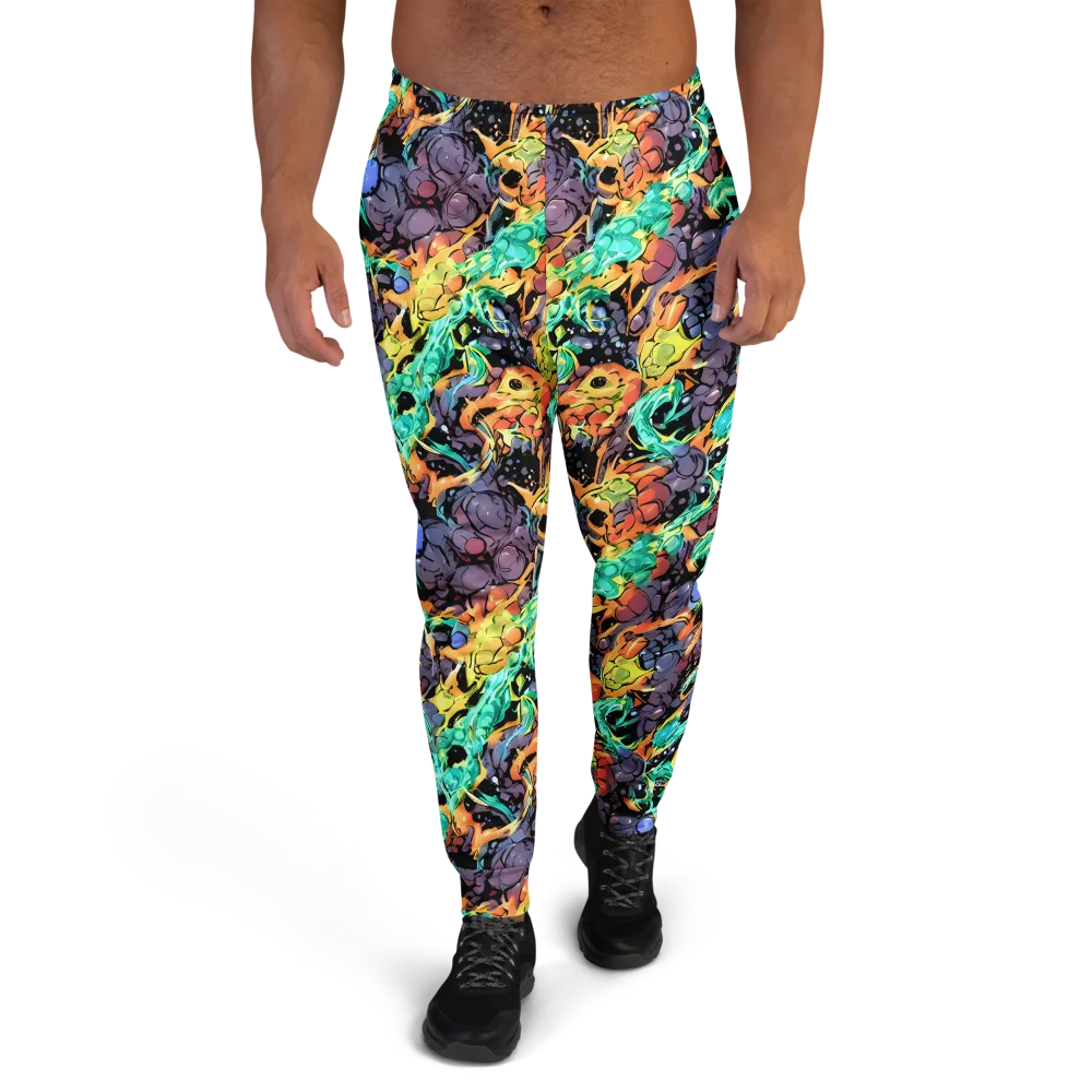 Reactor Bloom on Men's Joggers — Front