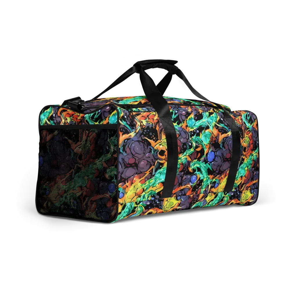 Reactor Bloom on Duffle Bag — Right Front