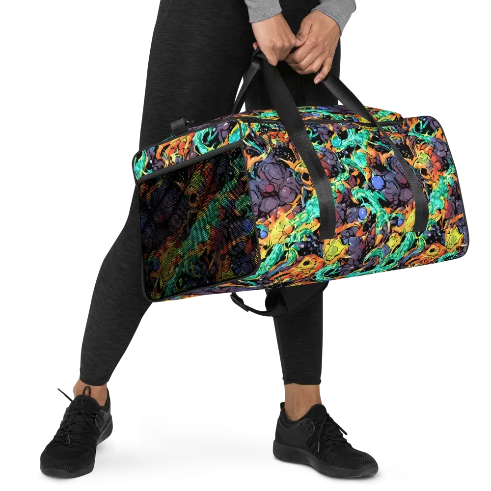 Reactor Bloom on Duffle Bag — Right Front