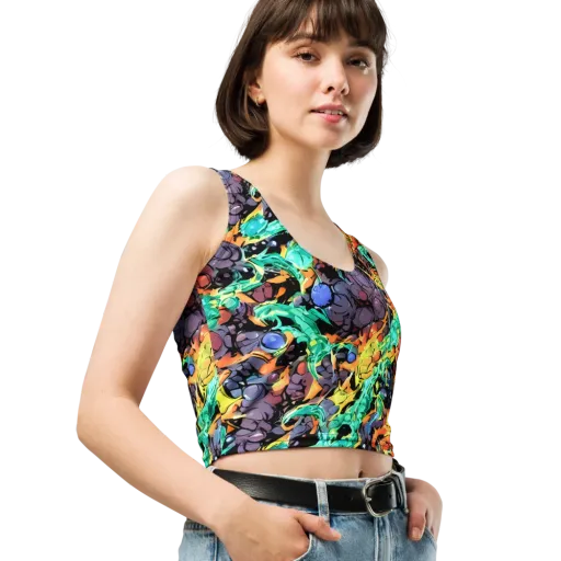 Reactor Bloom on a Crop Top
