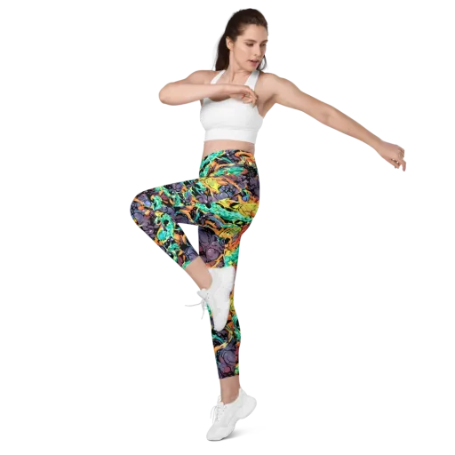 Reactor Bloom on a Leggings with Pockets