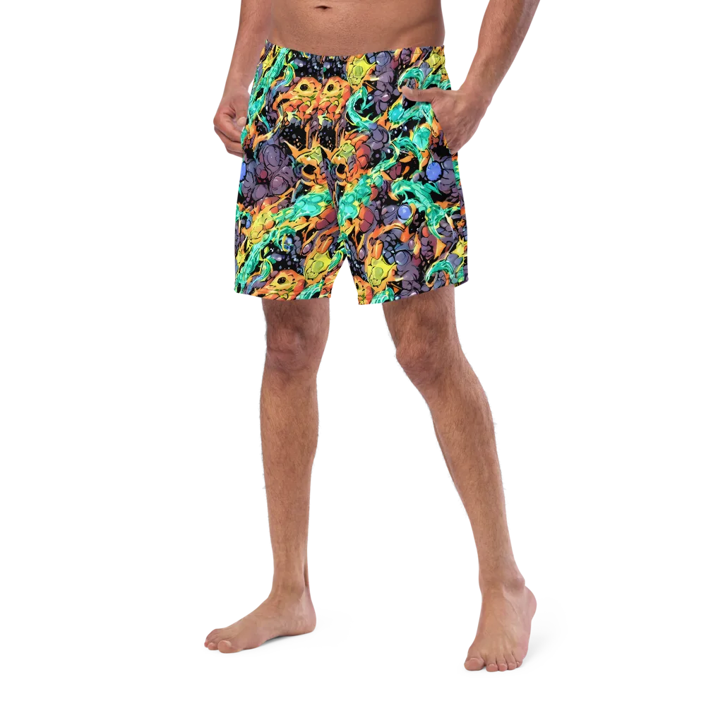 Reactor Bloom on Swim Trunks — Left Front