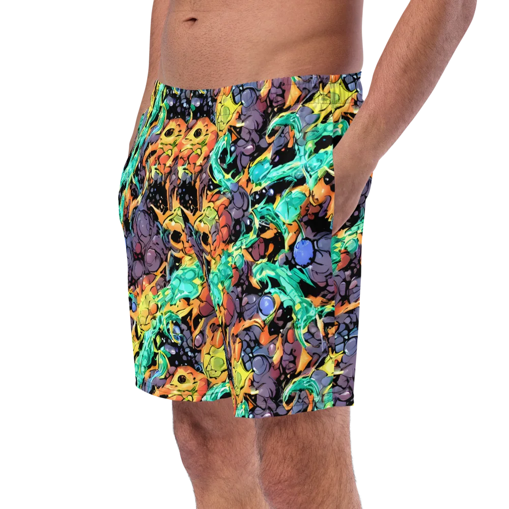 Reactor Bloom on Swim Trunks — Left Front