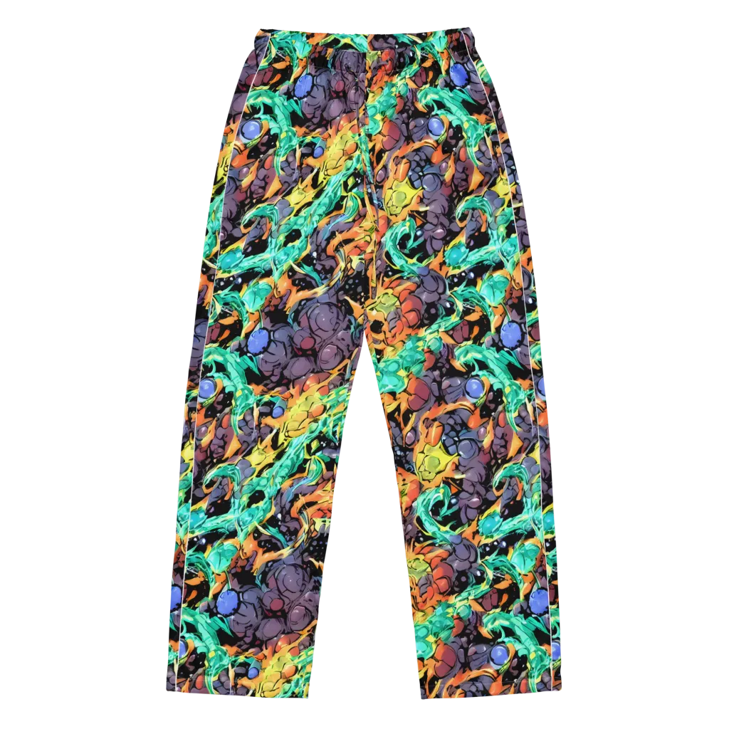 Reactor Bloom on Women's Pajama Pants — Front