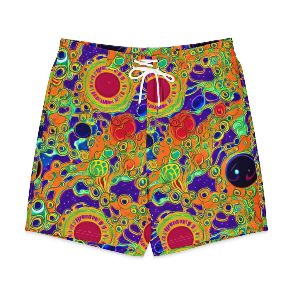 Infinite Tangle on Men's Board Shorts — Front