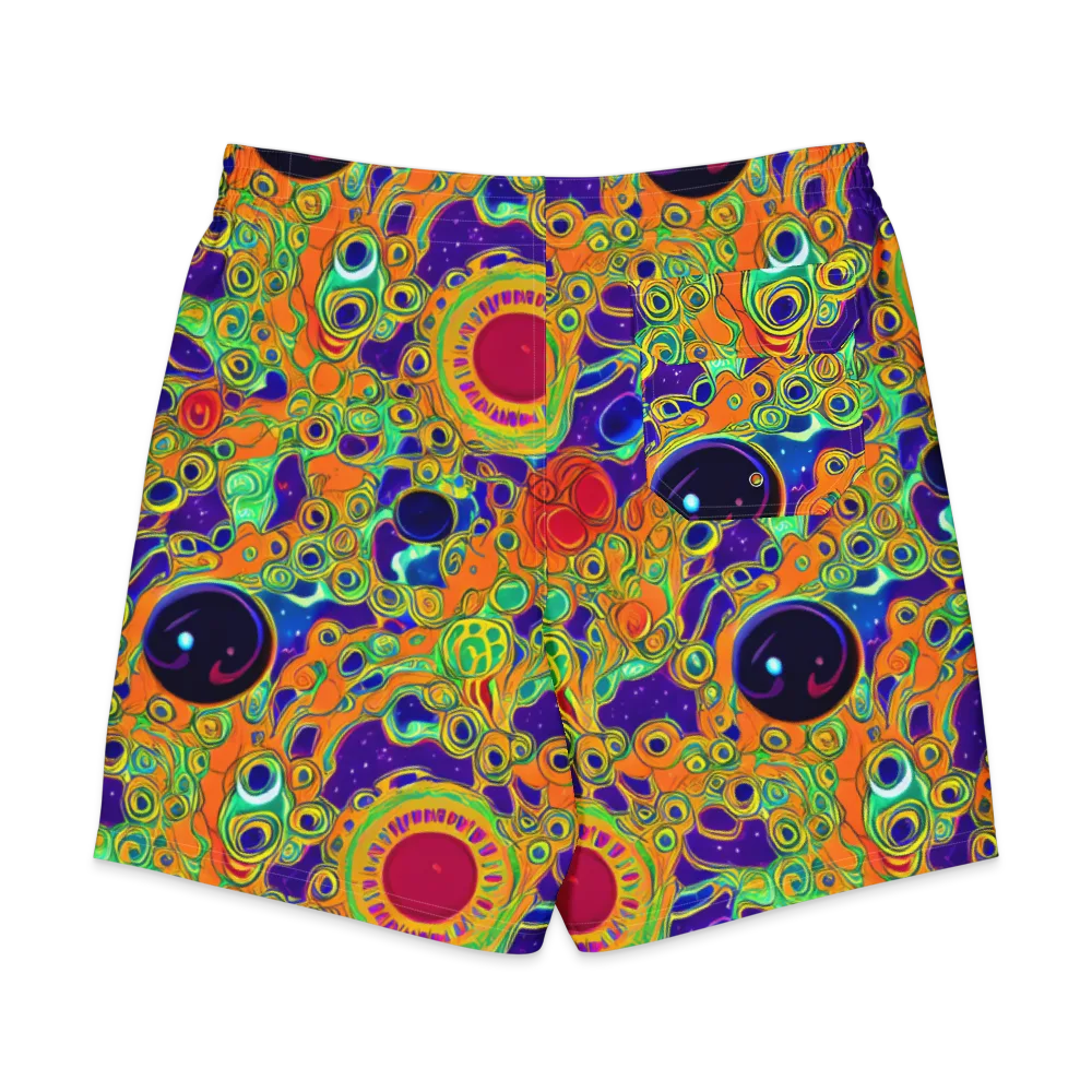 Infinite Tangle on Men's Board Shorts — Back