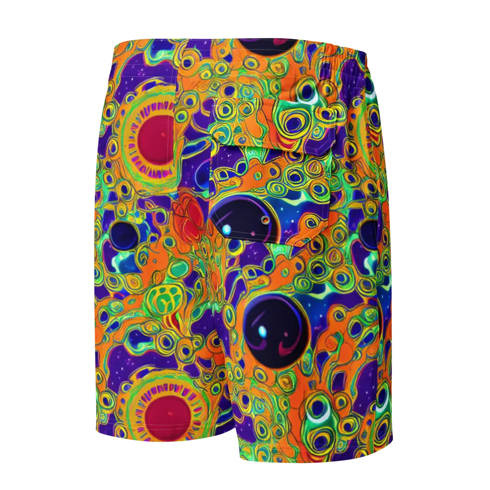 Infinite Tangle on Men's Board Shorts — Back