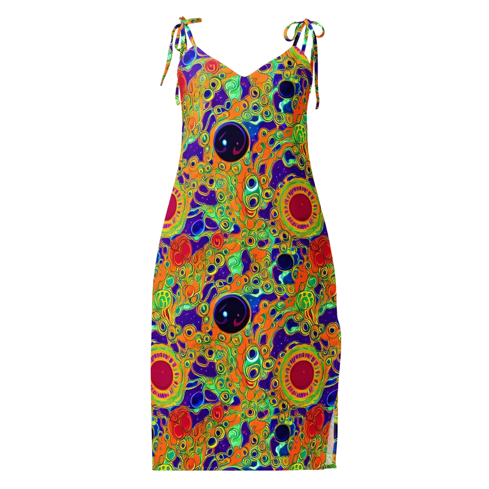 Infinite Tangle on Slip Dress — Front