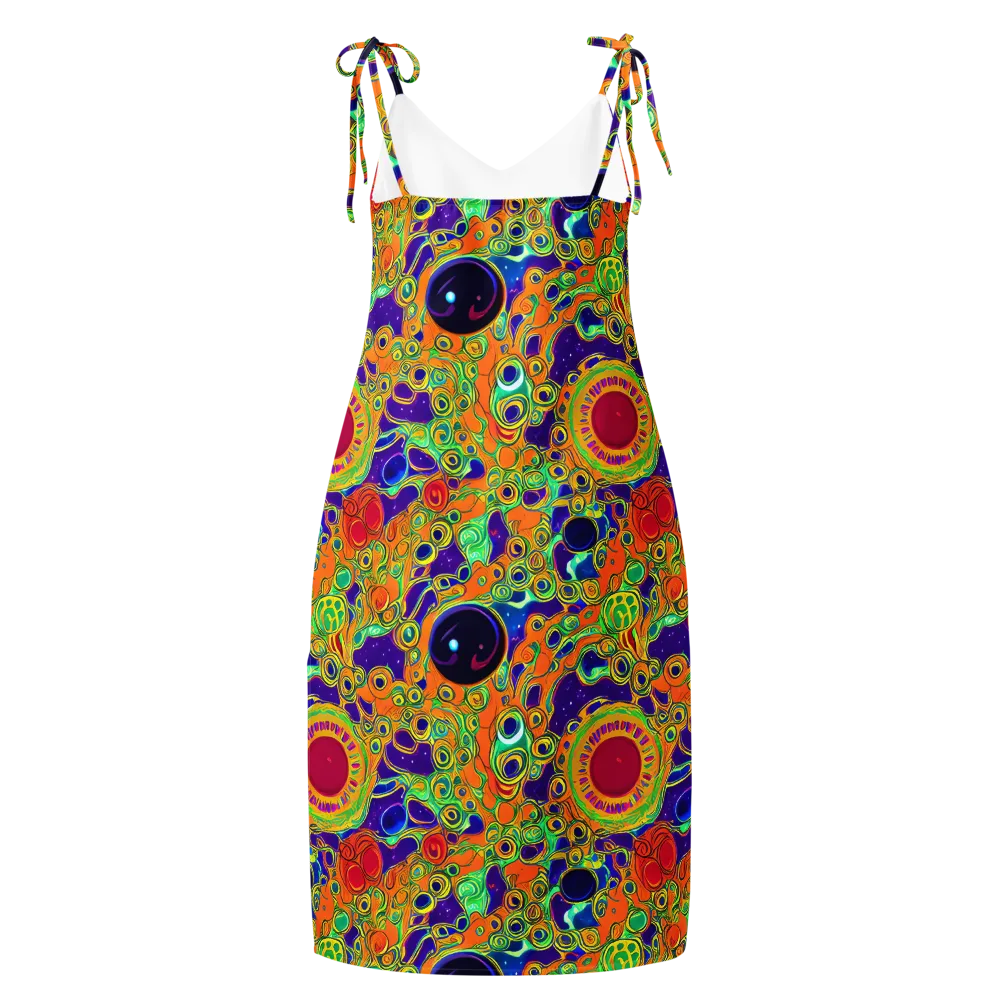 Infinite Tangle on Slip Dress — Back