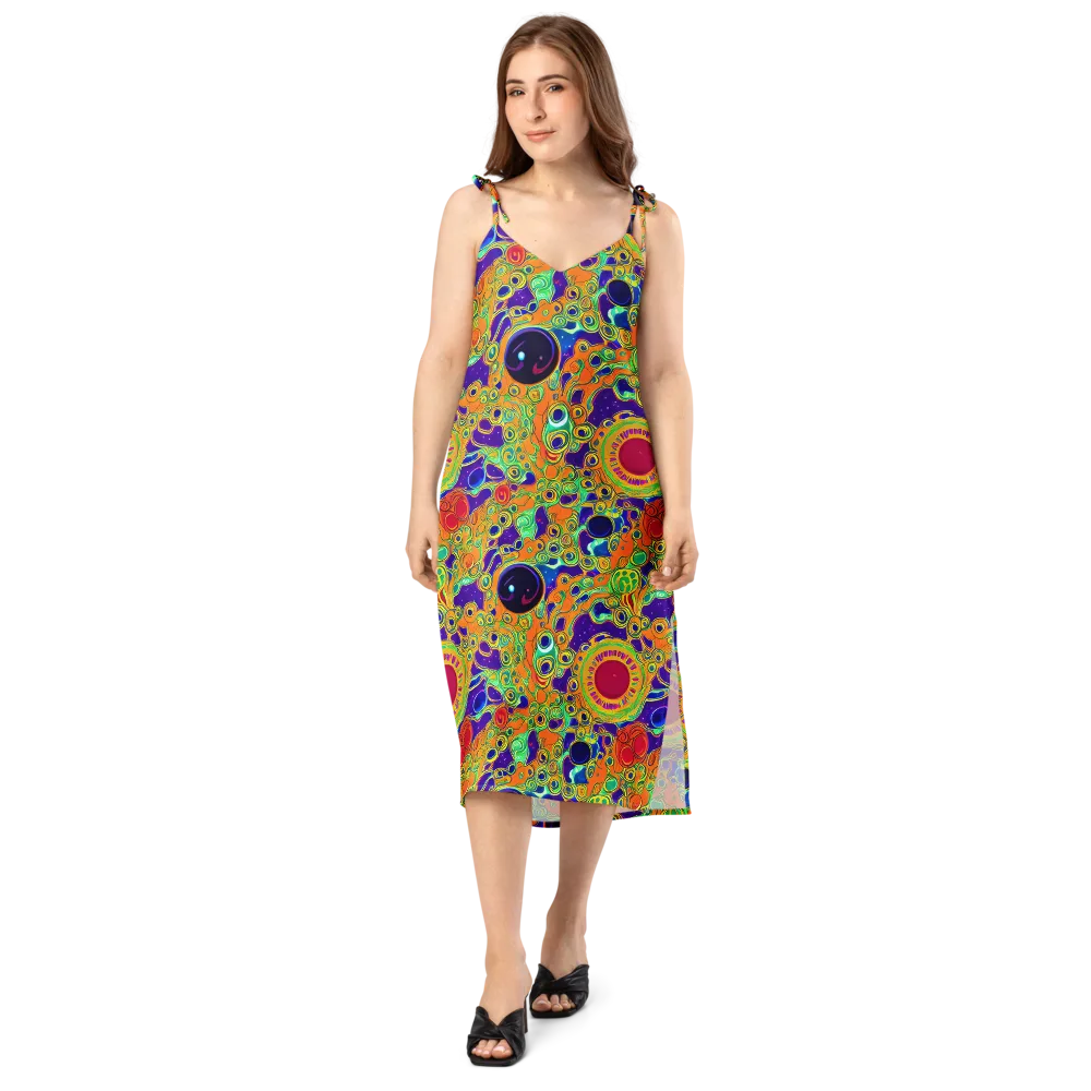 Infinite Tangle on Slip Dress — Front
