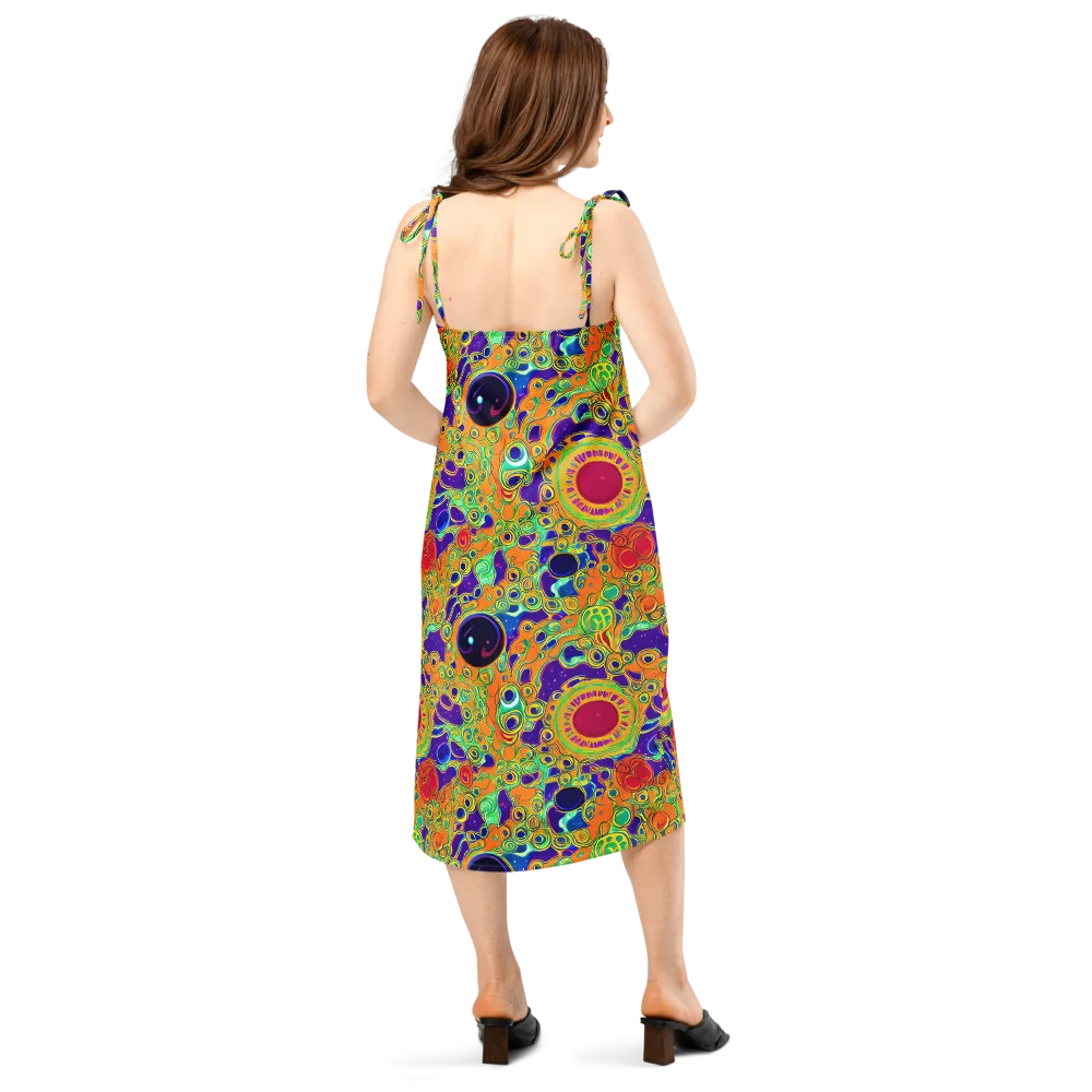 Infinite Tangle on Slip Dress — Back