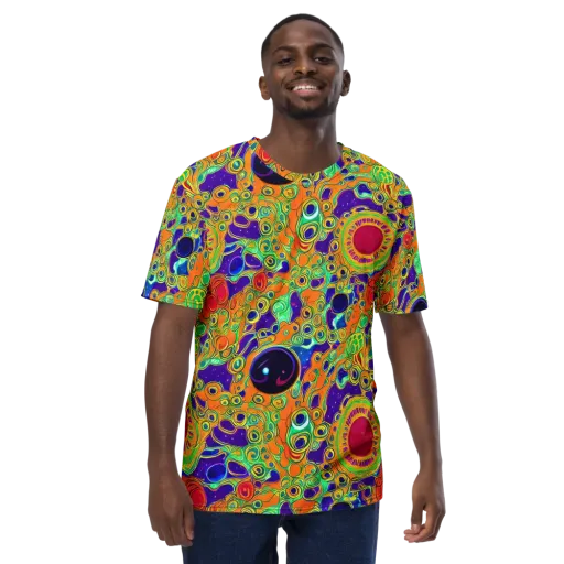 Infinite Tangle on a Men's Crew Neck T-Shirt