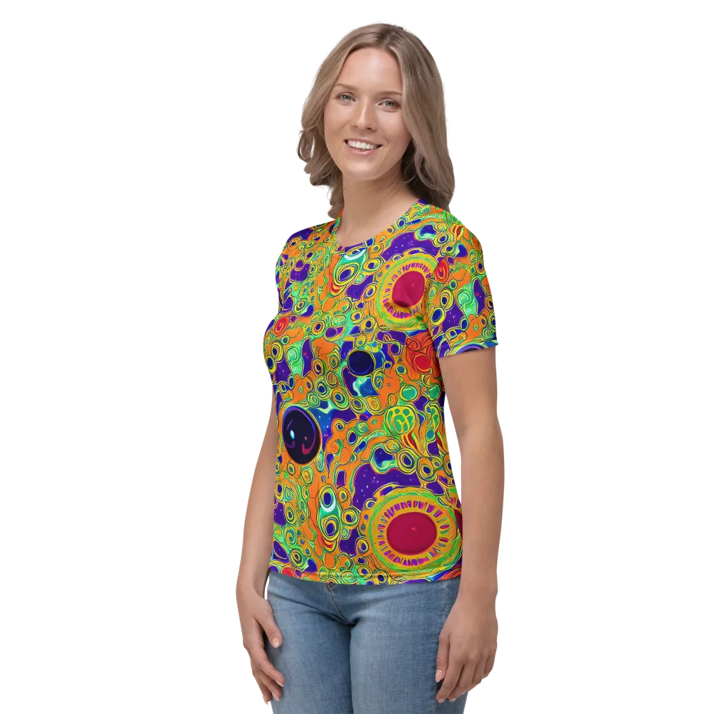 Infinite Tangle on Women's Crew Neck T-Shirt — Left