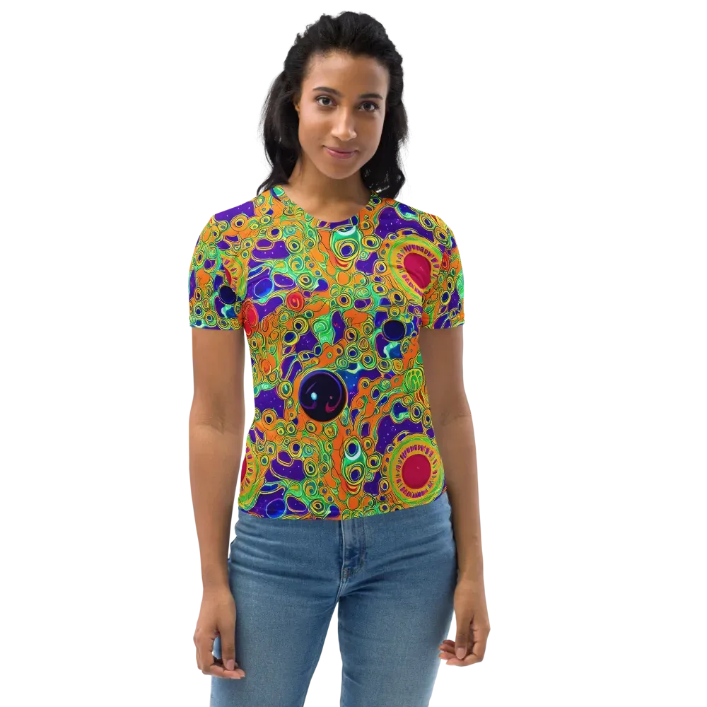 Infinite Tangle on Women's Crew Neck T-Shirt — Front