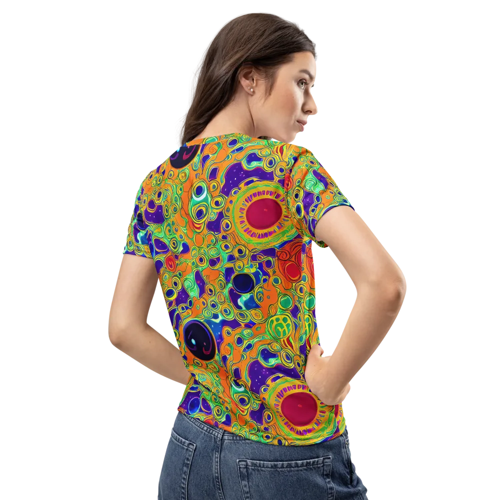 Infinite Tangle on Women's Crew Neck T-Shirt — Back