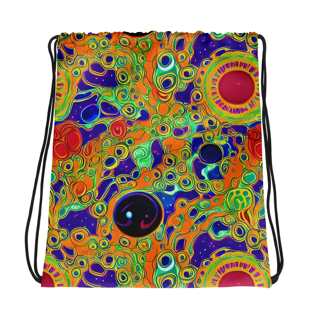 Infinite Tangle on Drawstring Bag — Photo